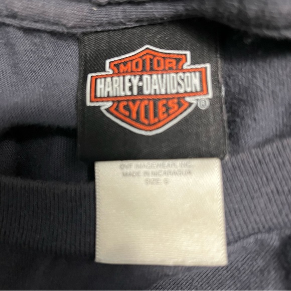 HARLEY-DAVIDSON unisex size small motorcycles long sleeve graphic t-shirt - Picture 11 of 12